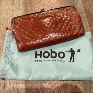 Hobo Lauren Leather Clutch Wallet.